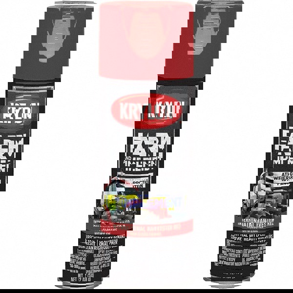 Floor Coating Spray Paint: Red, Gloss, 12 oz